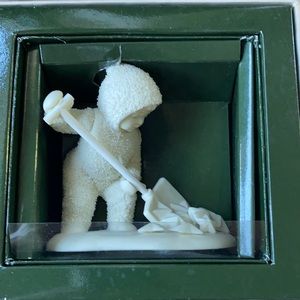 Dept56 Snow Babies Winter Tales "So Much Work To Do" #6837-3 W/box.